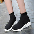 Charger l'image dans la visionneuse de la galerie, Basket chaussette pour femmes Chaussures Orthopédiques Podoways 36 Blanc
