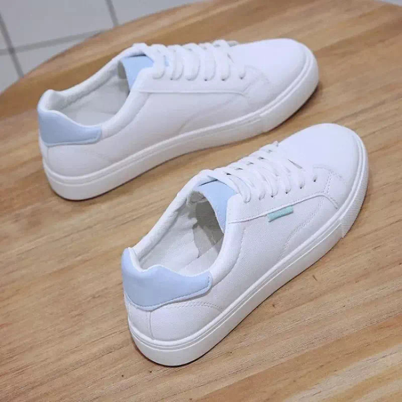 Basket en cuir pour femmes Podoways 36 LightSkyBlue