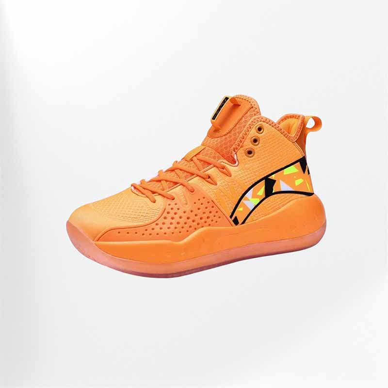 Basket orange homme Chaussures Orthopédiques Podoways