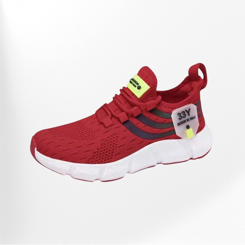 Basket rouge pour femmes - spécial liquidation Chaussures Orthopédiques Podoways