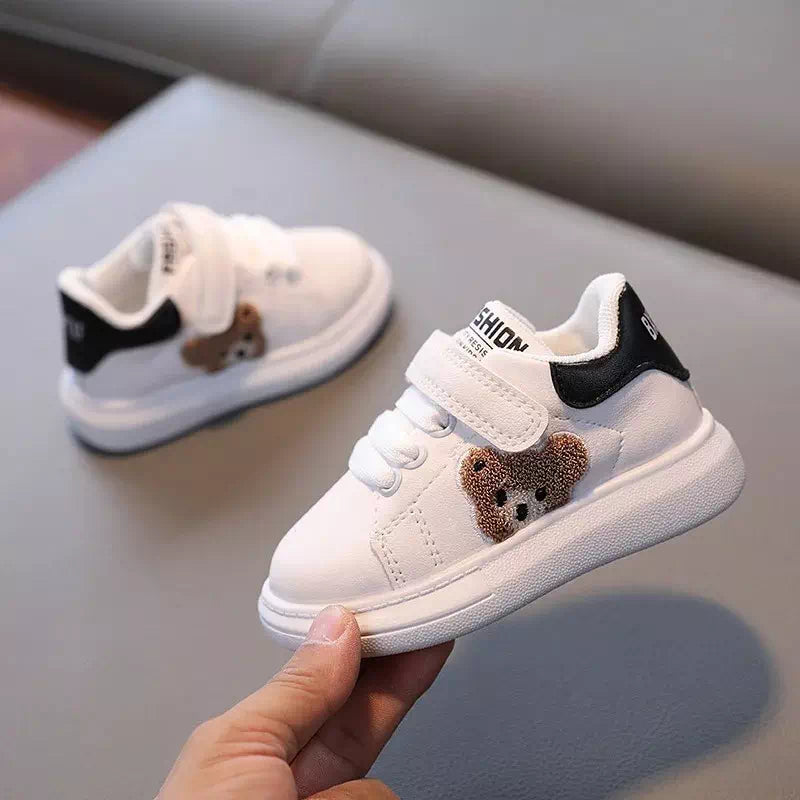 Baskets blanches pour bébé  Podoways 6 à 9mois Black