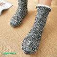 Charger l'image dans la visionneuse de la galerie, Chaussons chaussettes fourrées antidérapantes chaudes PODOWAYS