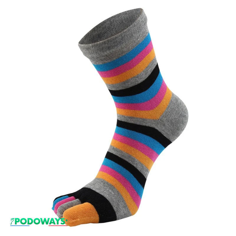 Chaussettes orthopédiques multi-couleurs Chaussettes orthopédiques PODOWAYS 36 Silver