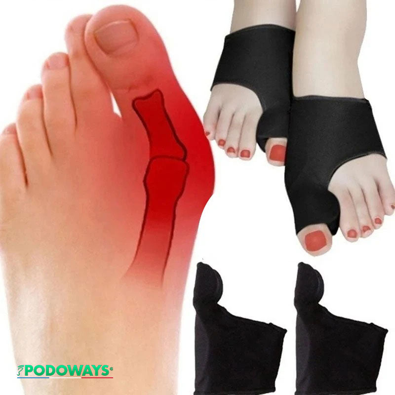 Chaussette orthopédique pour les oignons Protection Hallux Valgus PODOWAYS