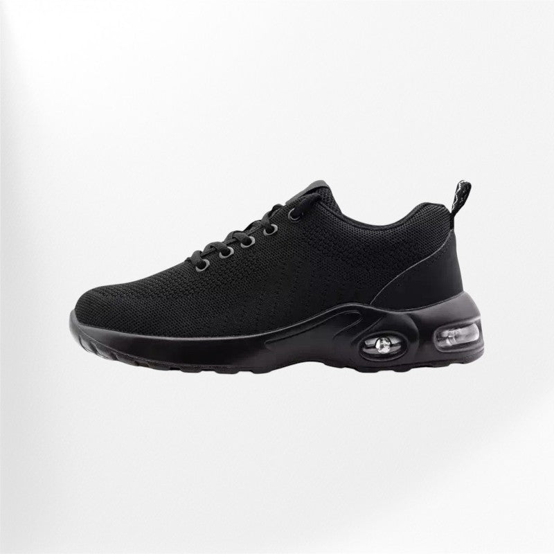 Chaussures De Sécurité Femme Sans Lacet | Baskets Légères à Enfiler | Embout Acier | Semelle Orthopédique Confort | Chaussures Travail Fitness Marche Outdoor