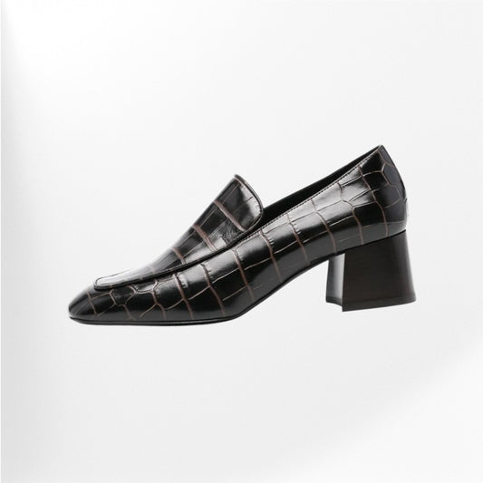 Mocassin croco pour femme Podoways