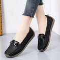 Charger l'image dans la visionneuse de la galerie, Mocassin en cuir tres souple pour femme - spécial liquidation Podoways 40 Black