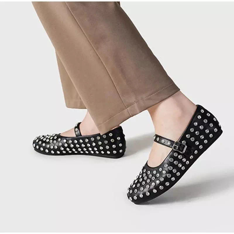 Mocassin clouté pour femme  Podoways