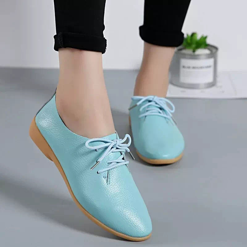 Mocassin vernie pour femme Podoways 36 LightSkyBlue