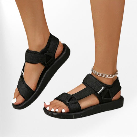 Sandale Orthopédique ouverte Semelles Orthopédiques PODOWAYS 36 Noir