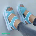 Charger l'image dans la visionneuse de la galerie, Sandales Orthopédiques à mémoire de forme Semelles Orthopédiques PODOWAYS 36 Aqua