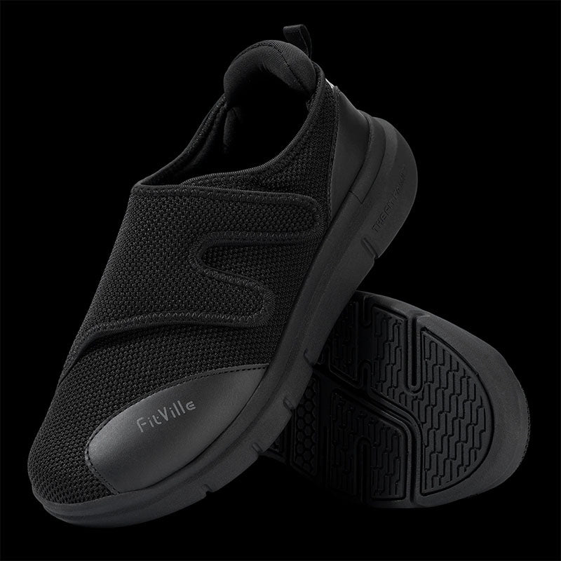 Sandales orthopédique pour hallux valgus - ouverture facile  Podoways 36 Black