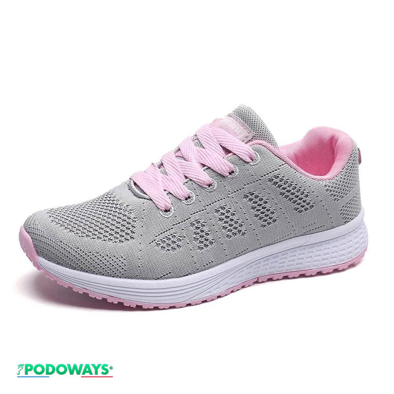 Basket orthopédique pour femme sport-running - spécial liquidation Semelles Orthopédiques PODOWAYS 41 Silver