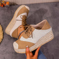 Charger l'image dans la visionneuse de la galerie, Basket espadrille femme haute Podoways