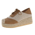 Charger l'image dans la visionneuse de la galerie, Basket espadrille femme haute Podoways 35 Chocolate