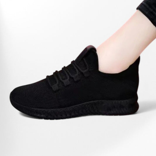 Baskets d'intérieur noires pour femme Podoways 35 Black