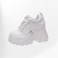 Charger l'image dans la visionneuse de la galerie, basket blanche compensee femme Chaussures Orthopédiques Podoways