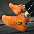 Charger l'image dans la visionneuse de la galerie, Basket orange homme Chaussures Orthopédiques Podoways