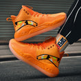 Charger l'image dans la visionneuse de la galerie, Basket orange homme Chaussures Orthopédiques Podoways