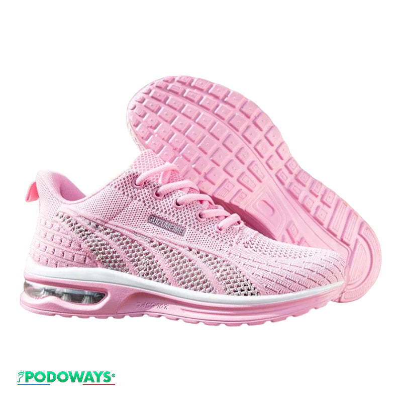 Baskets orthopédiques respirante Femme Semelles Orthopédiques PODOWAYS