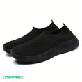 Charger l'image dans la visionneuse de la galerie, Baskets orthopédiques souples sans lacets Semelles Orthopédiques PODOWAYS 36 Black