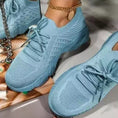Charger l'image dans la visionneuse de la galerie, Baskets orthopédique Décontractées à Lacets Podoways 36 SteelBlue