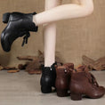 Charger l'image dans la visionneuse de la galerie, Bottines femme vintage – style élégance intemporelle Podoways