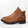 Charger l'image dans la visionneuse de la galerie, Bottines femme couleur chocolat au lait Podoways 35 Chocolate