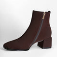 Charger l'image dans la visionneuse de la galerie, Bottines femme coloris chocolat Podoways 35 Sienna