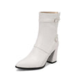 Charger l'image dans la visionneuse de la galerie, Bottines croco femme Podoways 34 Blanc