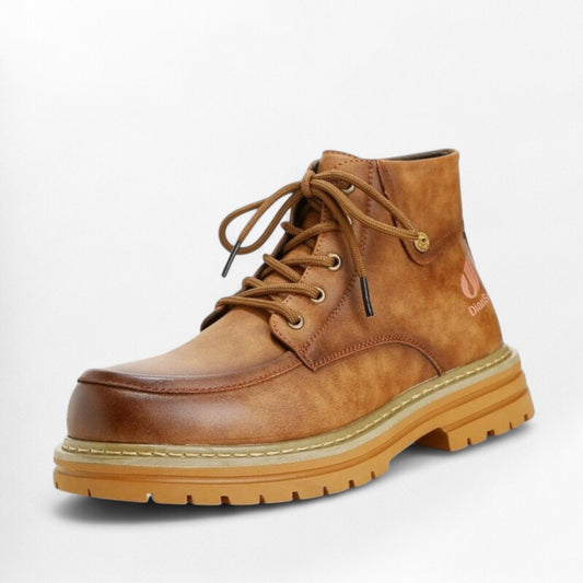 Bottines orthopédiques en cuir marron Podoways 41 Chocolate