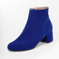 Charger l'image dans la visionneuse de la galerie, Bottines bleues pour femme Podoways 36 RoyalBlue