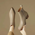 Charger l'image dans la visionneuse de la galerie, Bottines taupe pour femme Podoways
