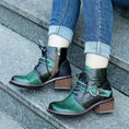 Charger l'image dans la visionneuse de la galerie, Bottines vertes Podoways