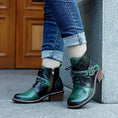 Charger l'image dans la visionneuse de la galerie, Bottines vertes Podoways