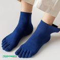 Charger l'image dans la visionneuse de la galerie, Chaussette avec doigt de pied orthopédique Chaussettes orthopédiques PODOWAYS 36 Bleu marine