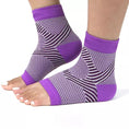 Charger l'image dans la visionneuse de la galerie, Chaussette de compression femme Podoways 36 Purple