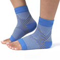Charger l'image dans la visionneuse de la galerie, Chaussette de compression femme Podoways 36 RoyalBlue