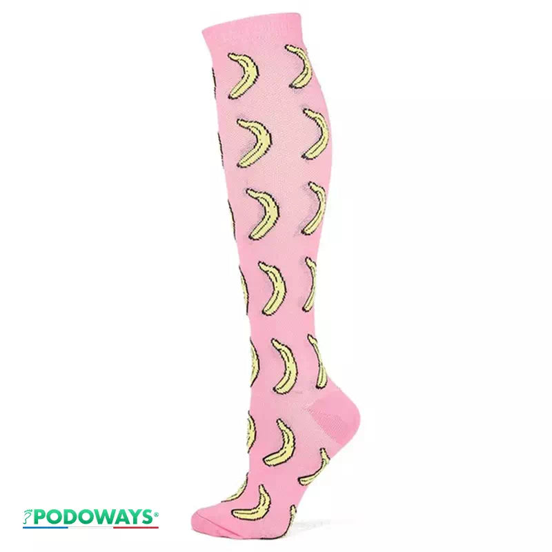 Chaussette de compression avion Podoways 36 Pink