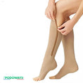 Charger l'image dans la visionneuse de la galerie, Chaussette de compression longue femme fermeture éclair Podoways