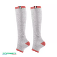 Charger l'image dans la visionneuse de la galerie, Chaussette de compression longue femme fermeture éclair Podoways 36 Grey