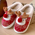 Charger l'image dans la visionneuse de la galerie, chausson renne de noel Chaussons Podoways 36 Red