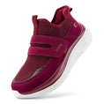 Charger l'image dans la visionneuse de la galerie, Chaussures senior avec maintien de la cheville pour femme Podoways 38 DarkRed