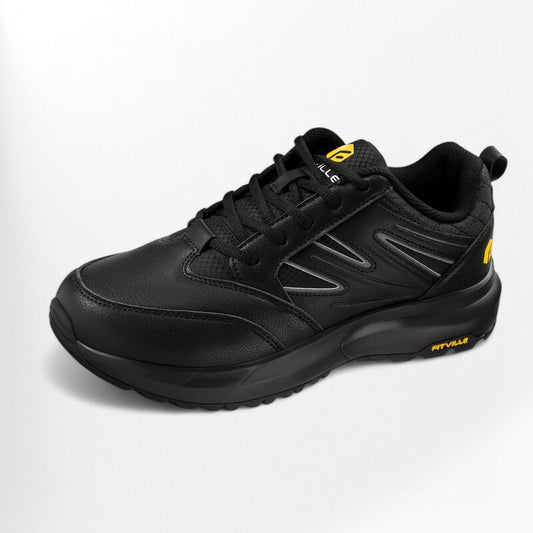 Chaussures de randonnée grande largeur pour homme Podoways 38 Black