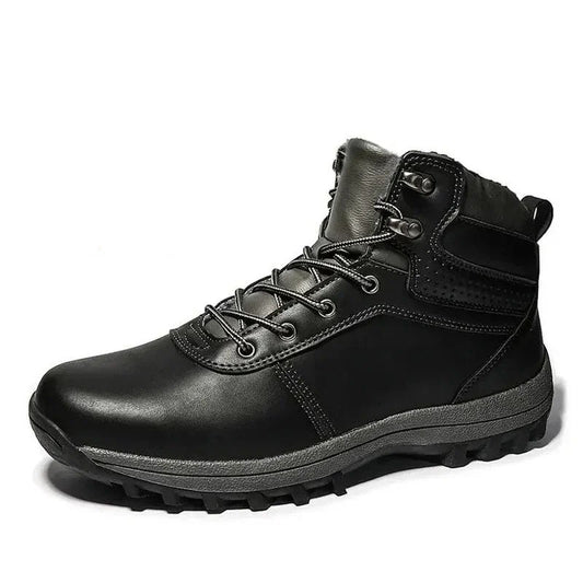 chaussure homme d'hiver en cuir  Podoways 36 Black