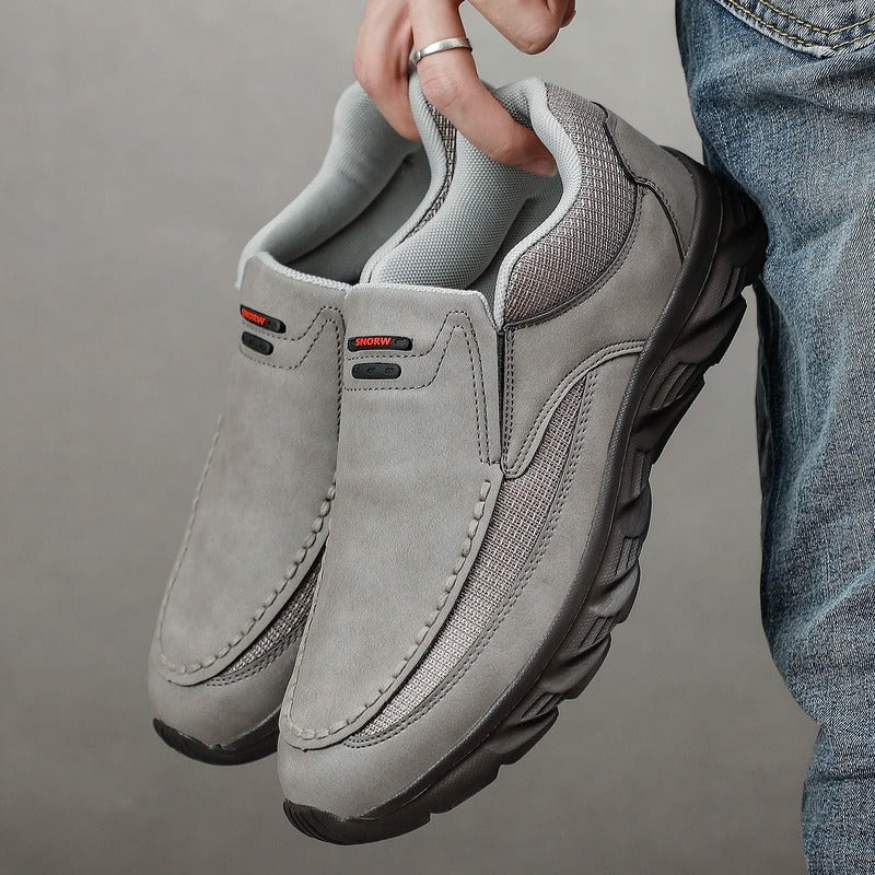 Mocassin orthopédique confortable pour homme de ville Podoways