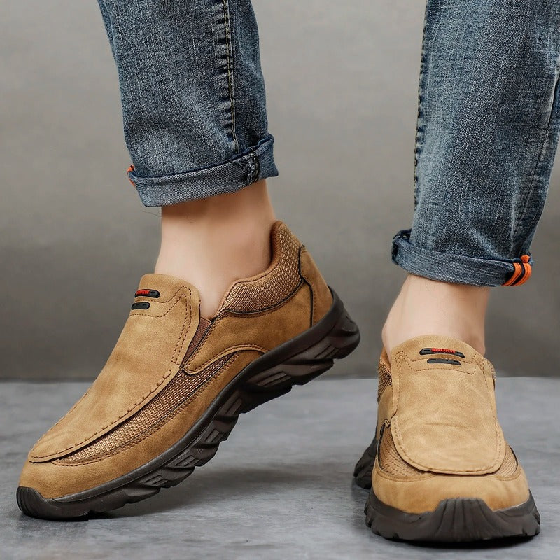 Mocassin orthopédique confortable pour homme de ville Podoways