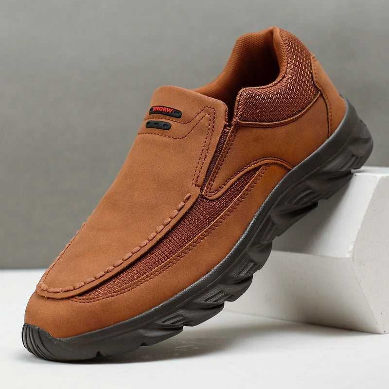 Mocassin orthopédique confortable pour homme de ville Podoways 39 Sienna