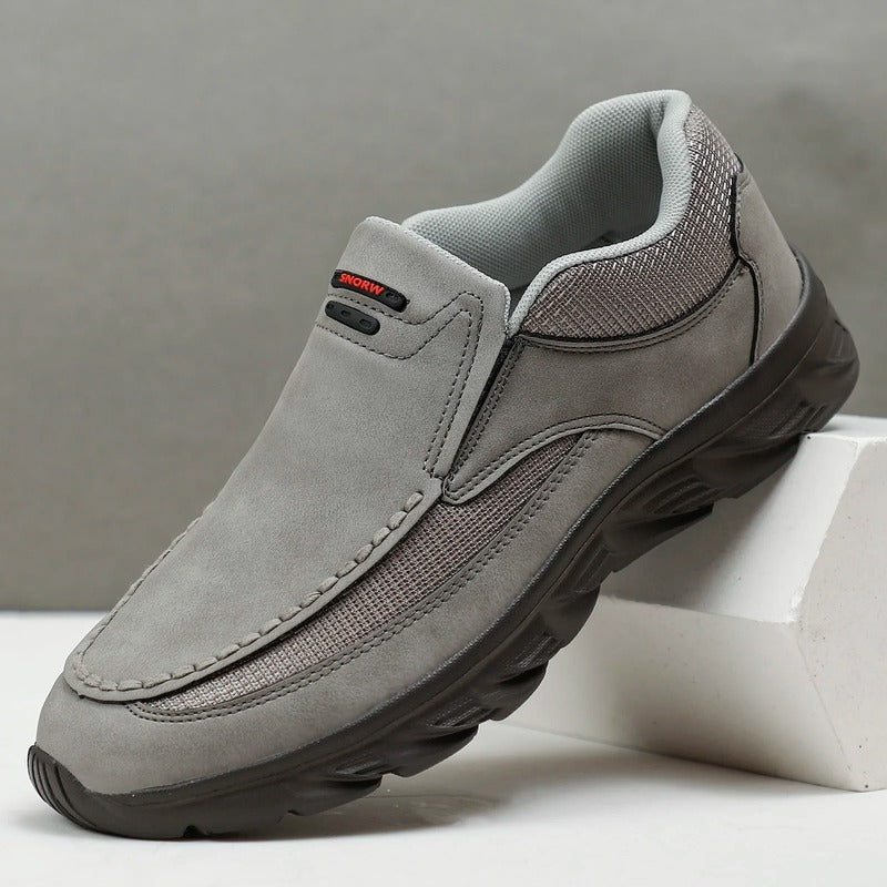Mocassin orthopédique confortable pour homme de ville Podoways 39 Silver