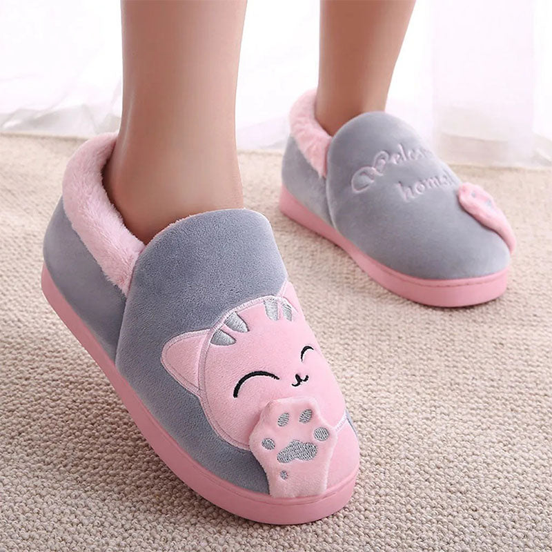 pantoufles chats pour femmes Chaussures Orthopédiques Podoways